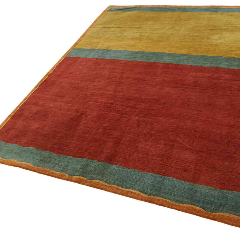 Nueva Alfombra Anudada a Mano - K0082353