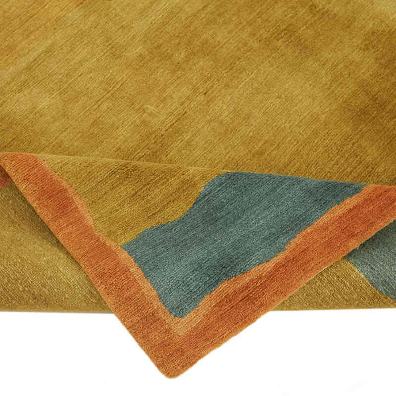 Nueva Alfombra Anudada a Mano - K0082353