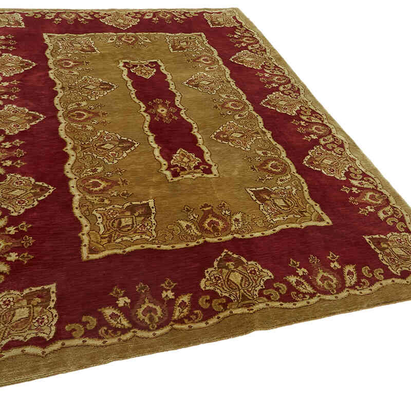 Nueva Alfombra Oushak Tejida a Mano - K0082354