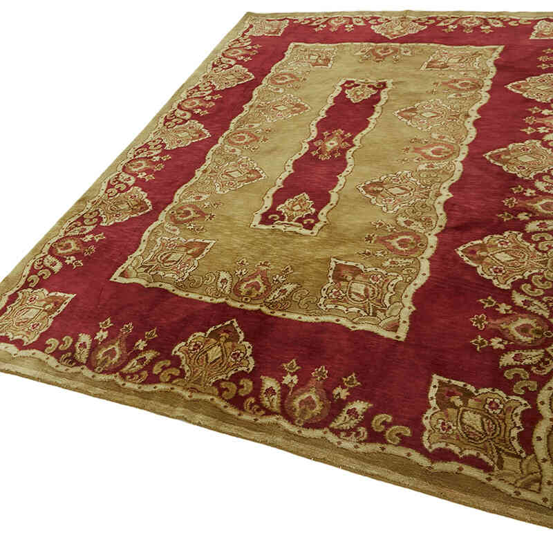 Nueva Alfombra Oushak Tejida a Mano - K0082354
