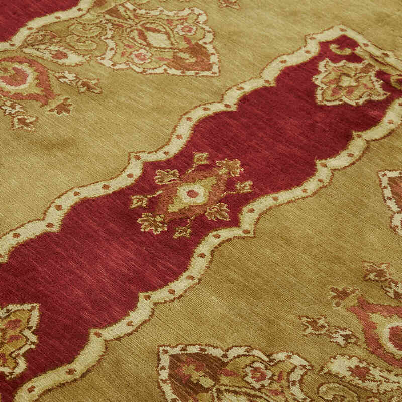 Nueva Alfombra Oushak Tejida a Mano - K0082354