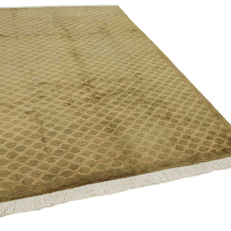 Nueva Alfombra Anudada a Mano - K0082356