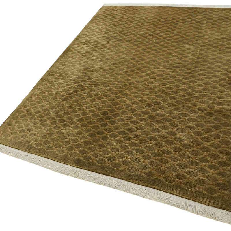Nueva Alfombra Anudada a Mano - K0082356