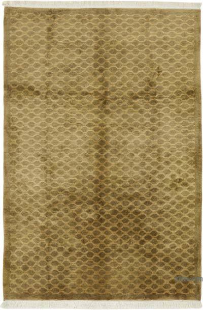 New Contemporary Hand-Knotted Rug