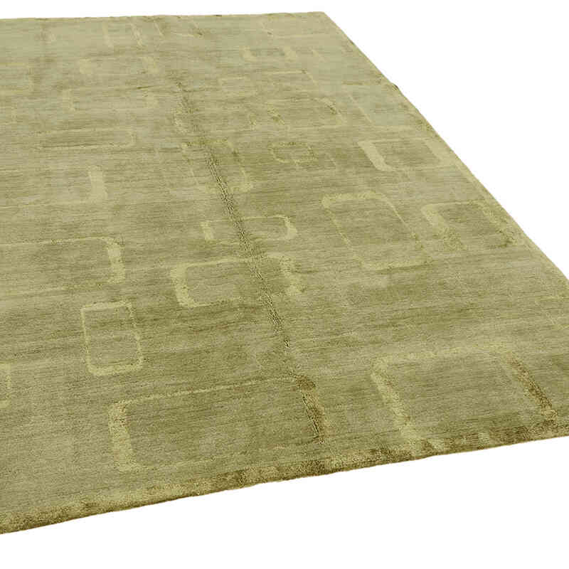 Nueva Alfombra Anudada a Mano - K0082365