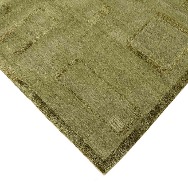 Nueva Alfombra Anudada a Mano - K0082365