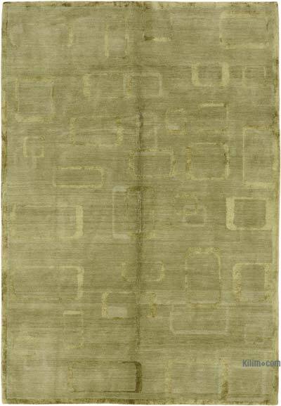 New Contemporary Hand-Knotted Rug