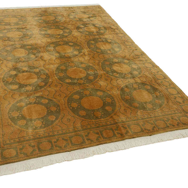 New Hand-Knotted Wool Oushak Rug - K0082368