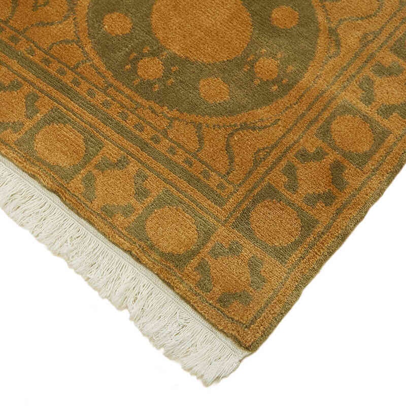 New Hand-Knotted Wool Oushak Rug - K0082368
