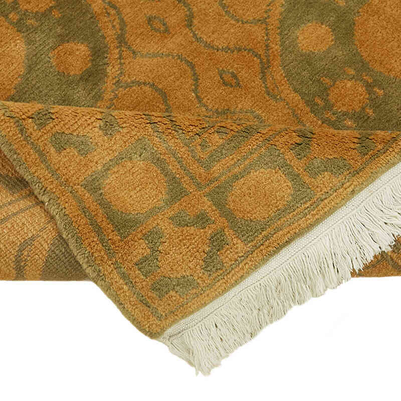 New Hand-Knotted Wool Oushak Rug - K0082368