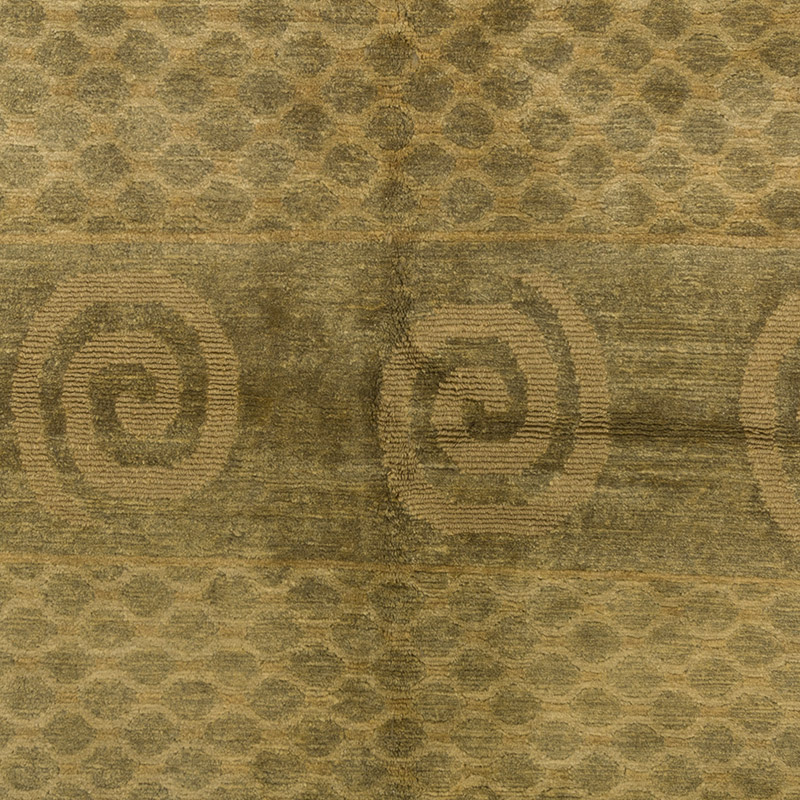 Nueva Alfombra Anudada a Mano - K0082369