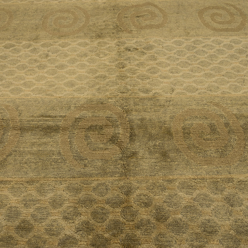 Nueva Alfombra Anudada a Mano - K0082369