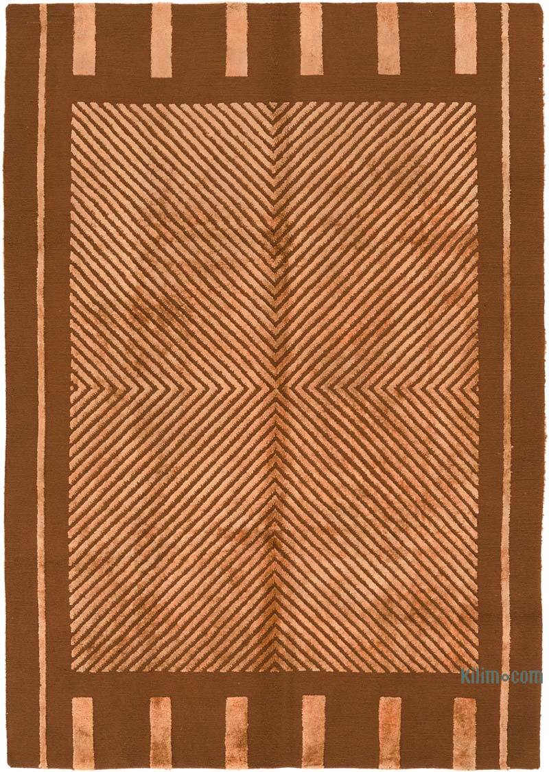Nueva Alfombra Anudada a Mano - K0082370