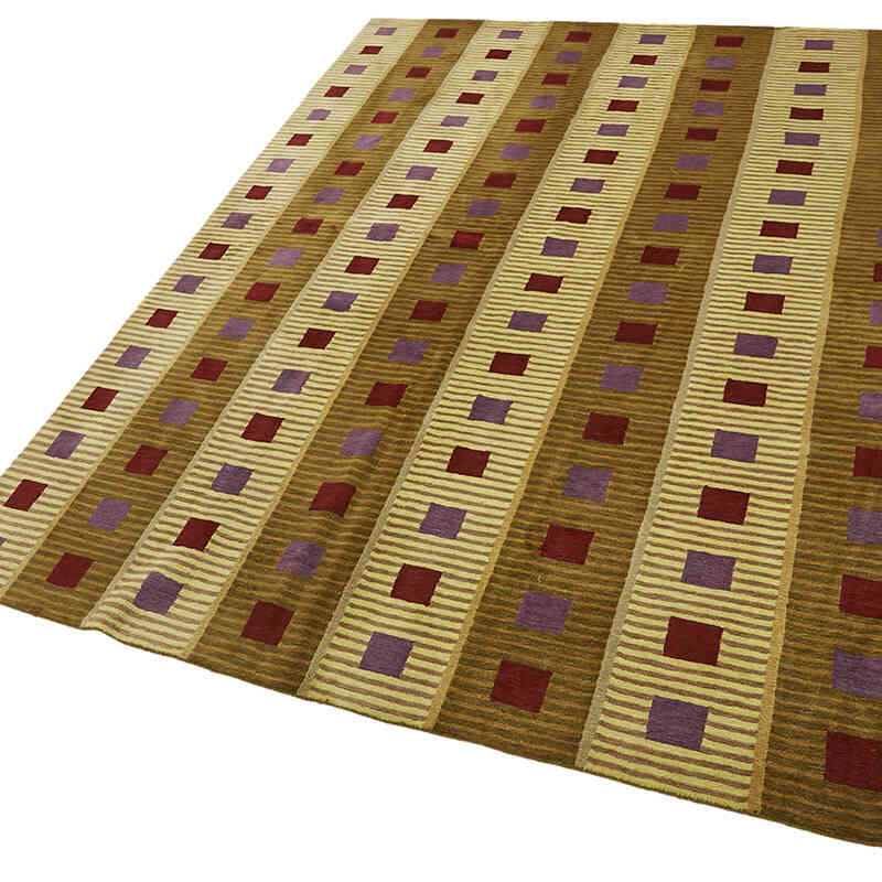 Nueva Alfombra Anudada a Mano - K0082372