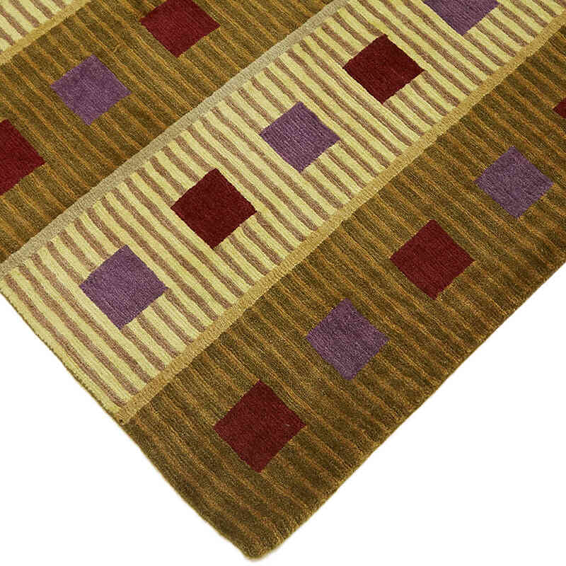 Nueva Alfombra Anudada a Mano - K0082372