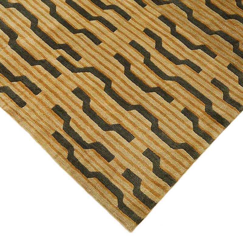 New Contemporary Hand-Knotted Rug - K0082374