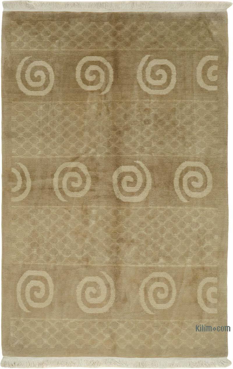 New Contemporary Hand-Knotted Rug - K0082376