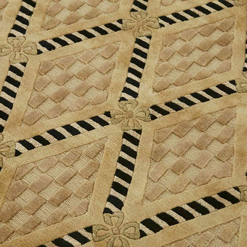 New Contemporary Hand-Knotted Rug - K0082377