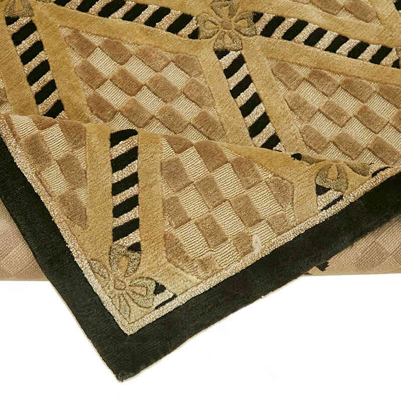 New Contemporary Hand-Knotted Rug - K0082377