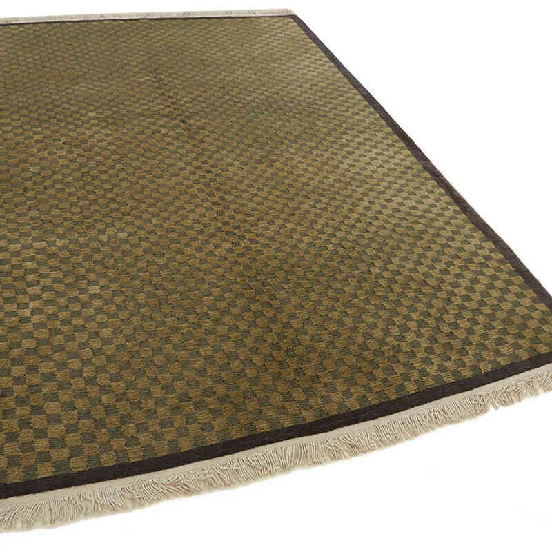 Nueva Alfombra Anudada a Mano - K0082381