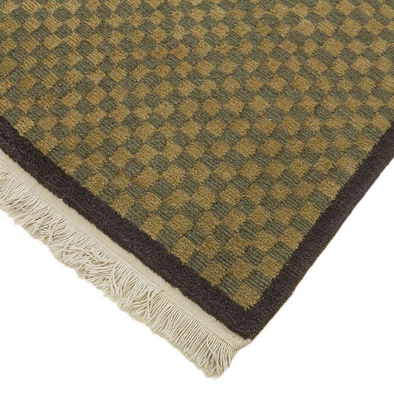 Nueva Alfombra Anudada a Mano - K0082381