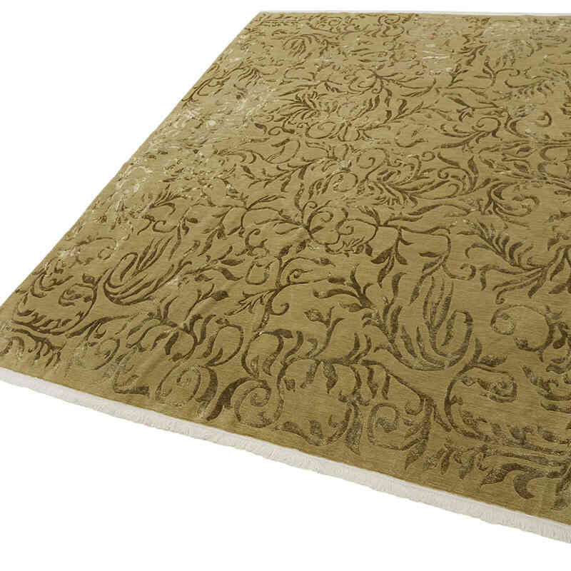 Nueva Alfombra Anudada a Mano - K0082386