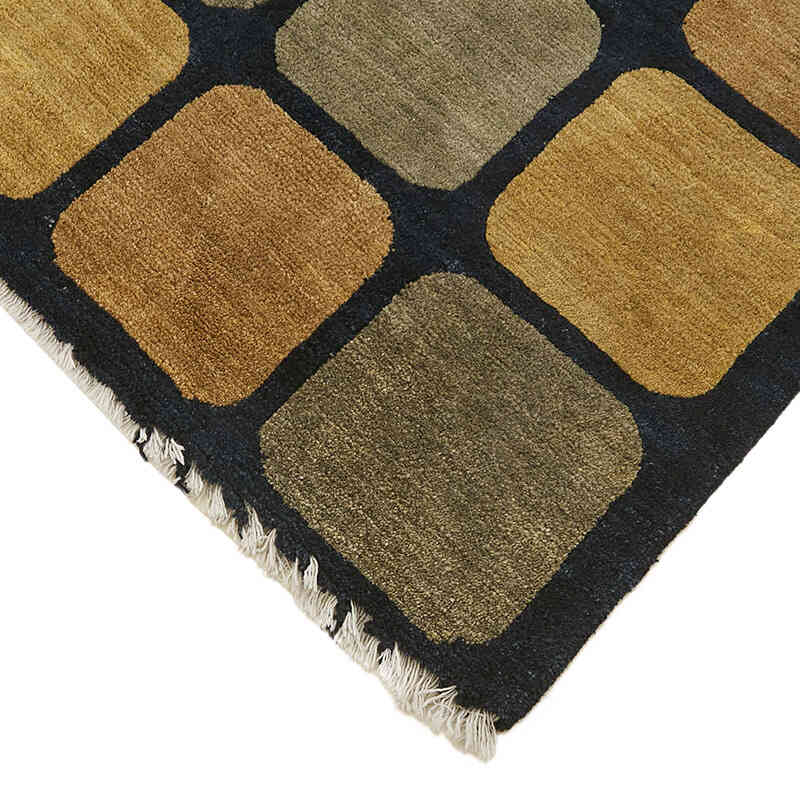 New Contemporary Hand-Knotted Rug - K0082391