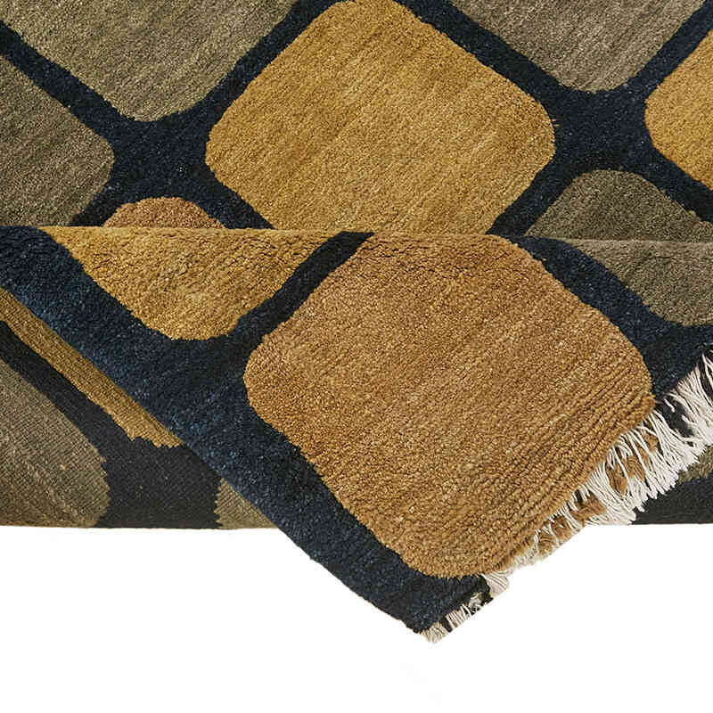 New Contemporary Hand-Knotted Rug - K0082391