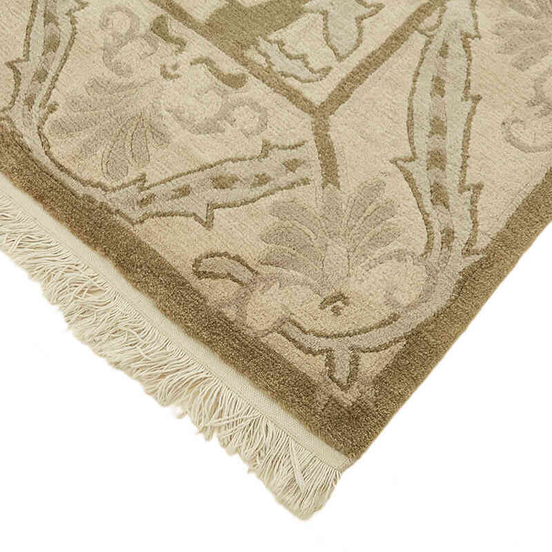 New Hand-Knotted Wool Oushak Rug - K0082392
