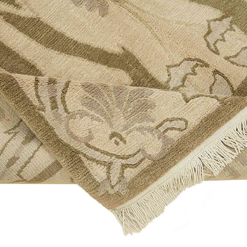 New Hand-Knotted Wool Oushak Rug - K0082392