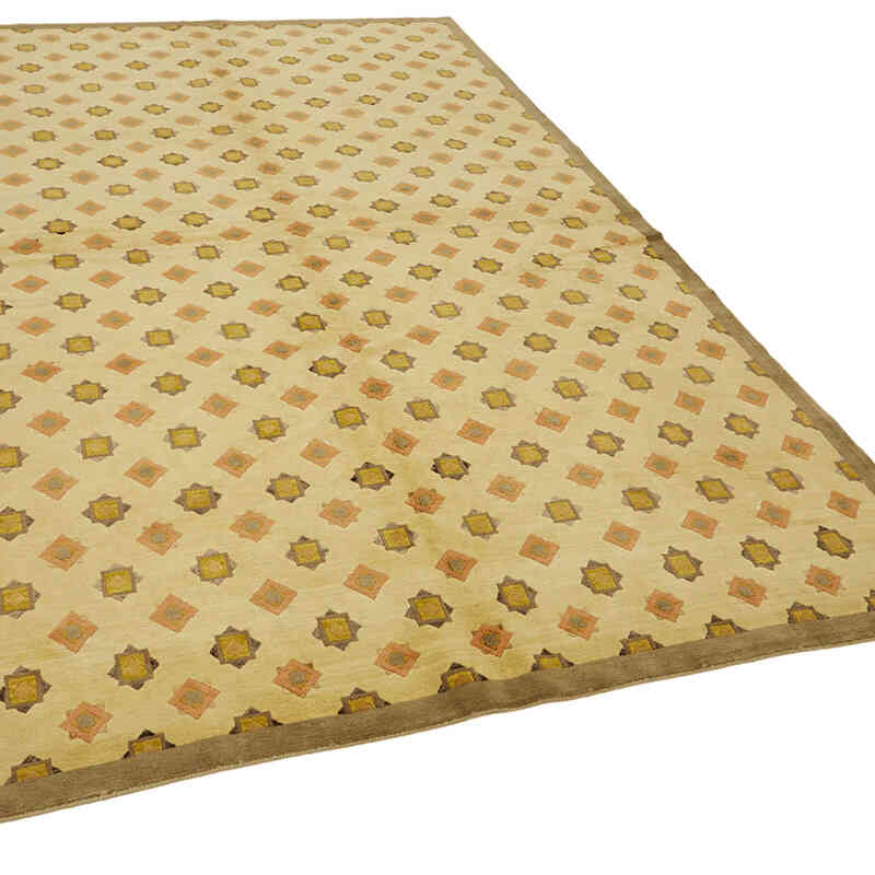 Nueva Alfombra Anudada a Mano - K0082395