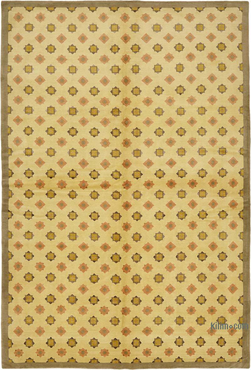 Nueva Alfombra Anudada a Mano - K0082395