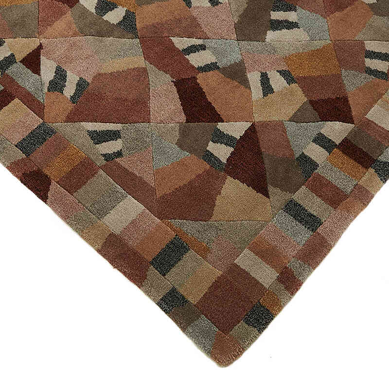 Nueva Alfombra Anudada a Mano - K0082398