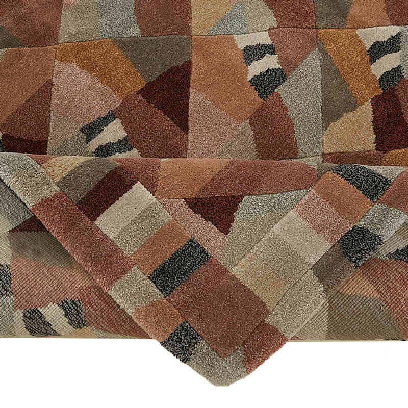 Nueva Alfombra Anudada a Mano - K0082398