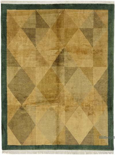 New Contemporary Hand-Knotted Rug