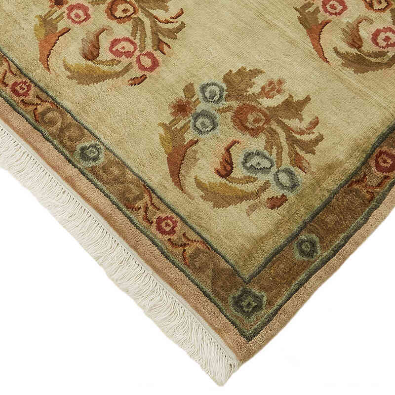 New Hand-Knotted Wool Oushak Rug - K0082403