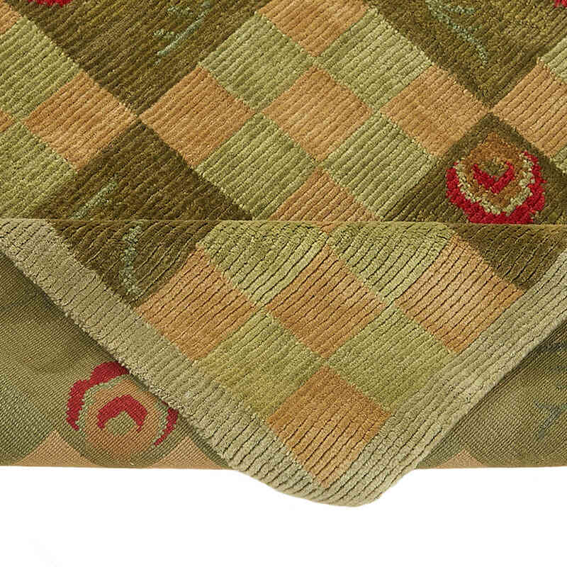 New Contemporary Hand-Knotted Rug - K0082406