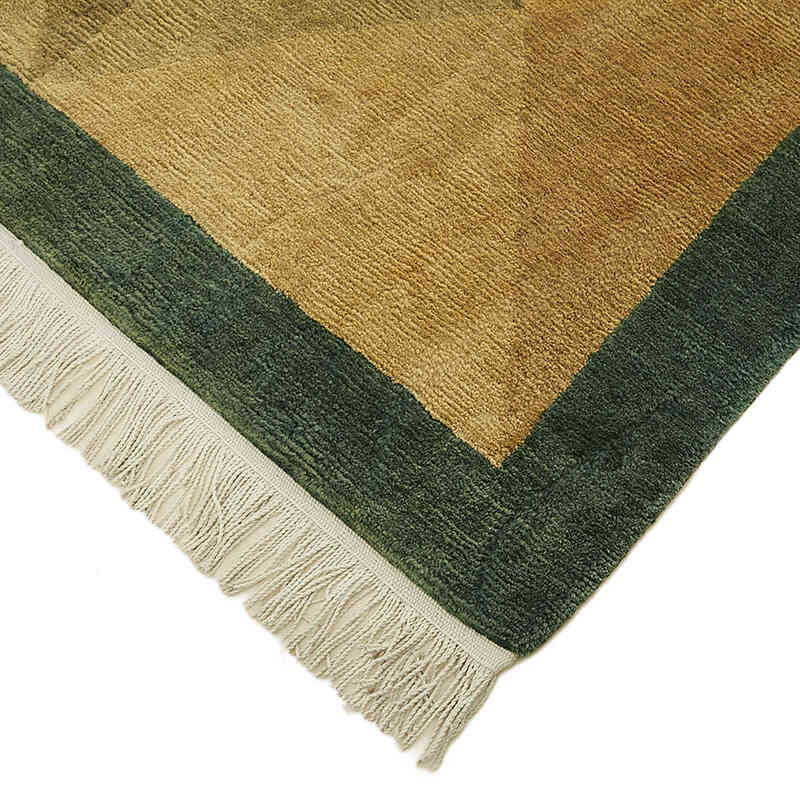 Nueva Alfombra Anudada a Mano - K0082408