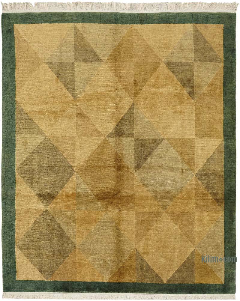Nueva Alfombra Anudada a Mano - K0082408