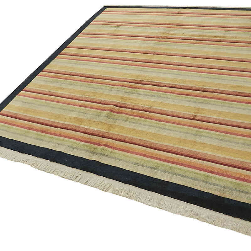 Nueva Alfombra Anudada a Mano - K0082410