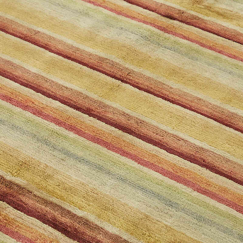 Nueva Alfombra Anudada a Mano - K0082410