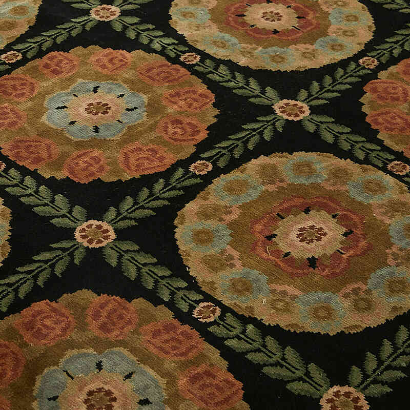 New Hand-Knotted Wool Oushak Rug - K0082414