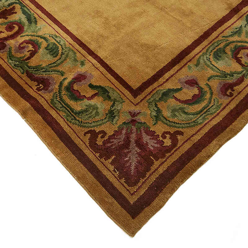 New Hand-Knotted Wool Oushak Rug - K0082415