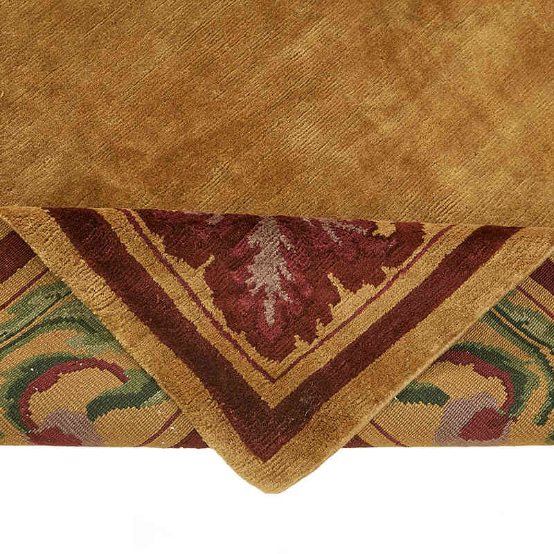 New Hand-Knotted Wool Oushak Rug - K0082415