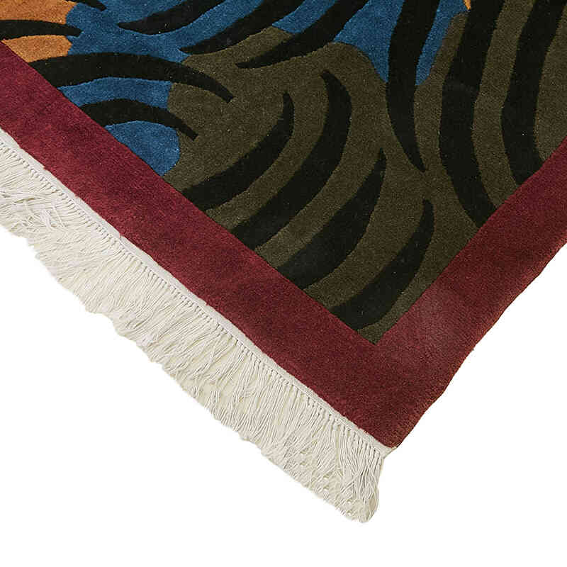 New Contemporary Hand-Knotted Rug - K0082417