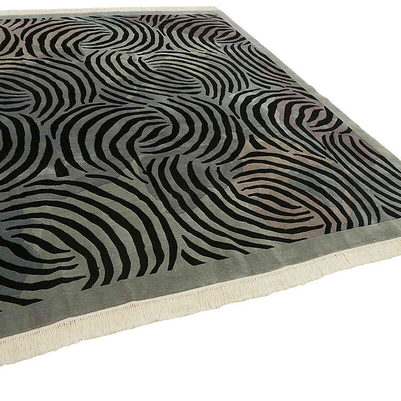 Nueva Alfombra Anudada a Mano - K0082419