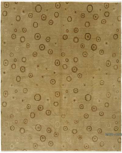 New Contemporary Hand-Knotted Rug