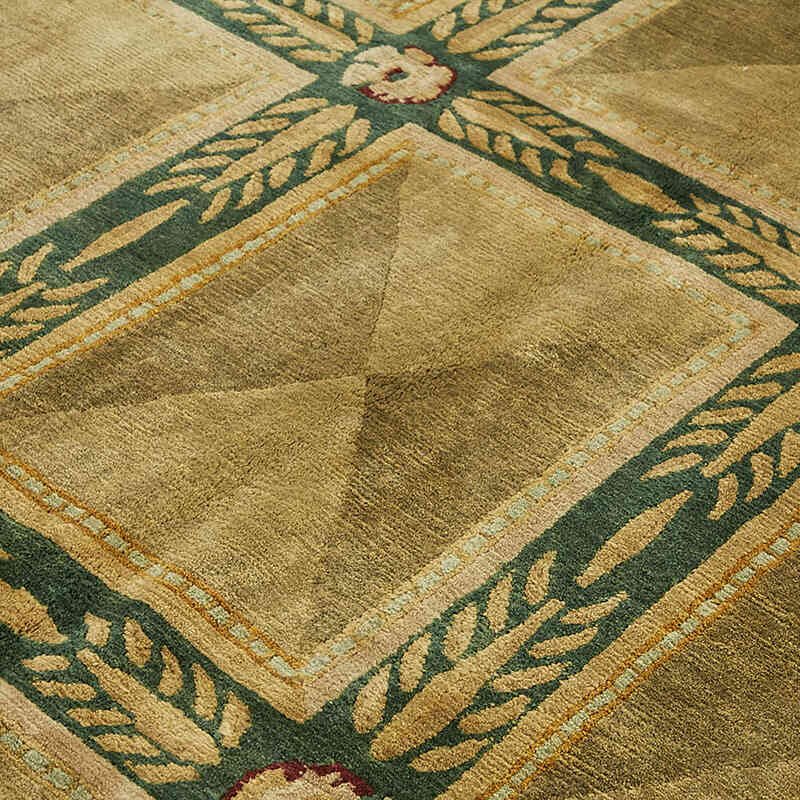 Nueva Alfombra Oushak Tejida a Mano - K0082423