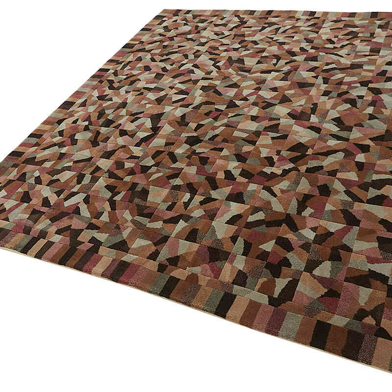 Nueva Alfombra Anudada a Mano - K0082426