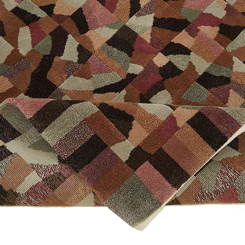 Nueva Alfombra Anudada a Mano - K0082426